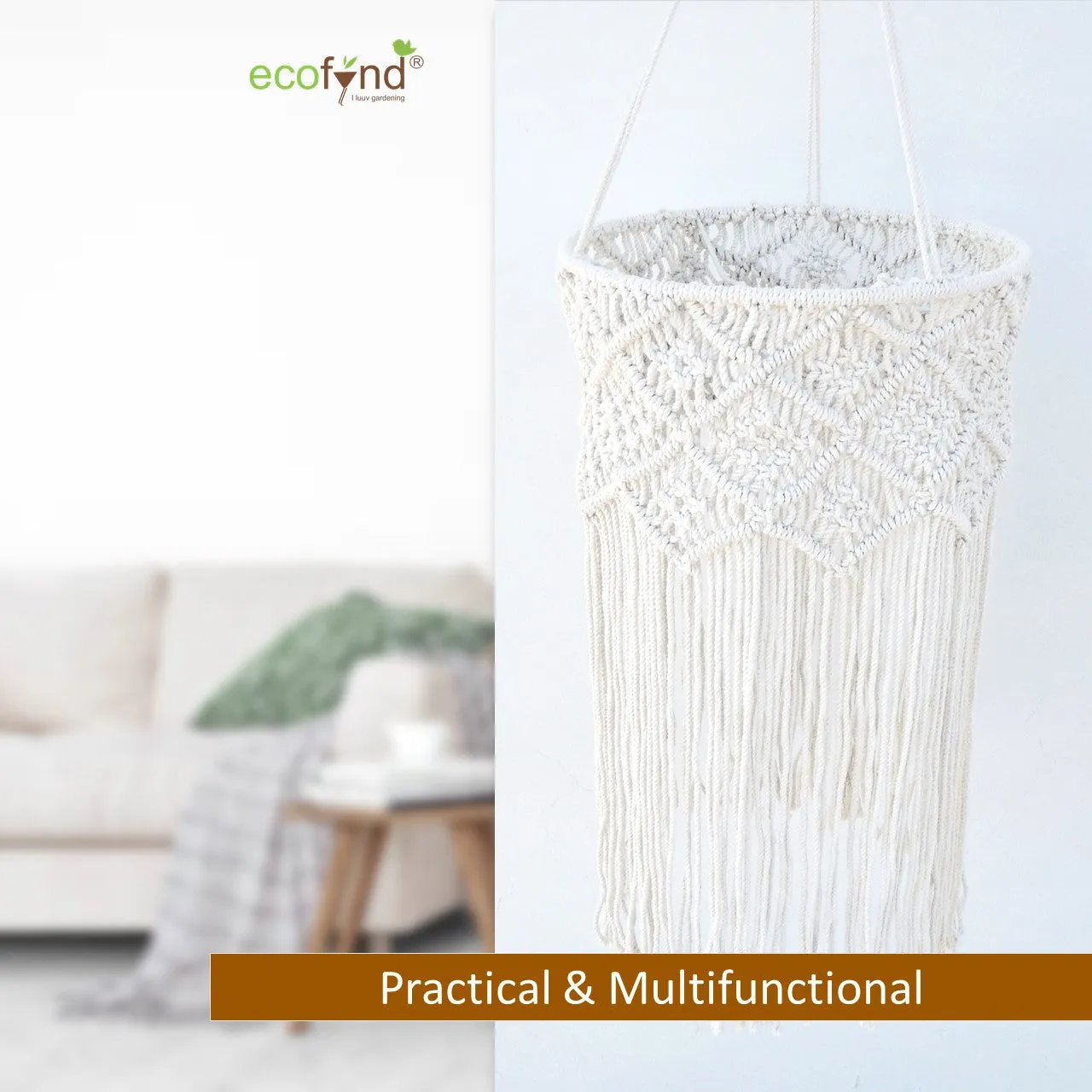 MACRAME LAMPSHADE