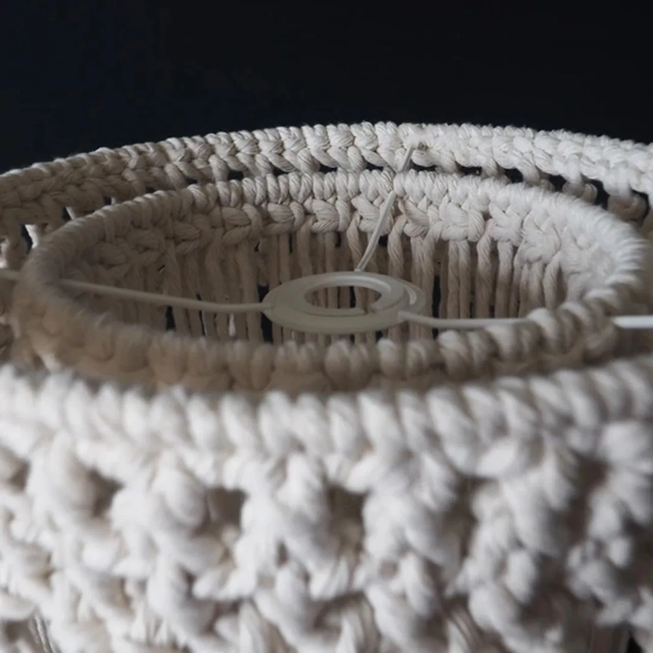 MACRAME LAMPSHADE