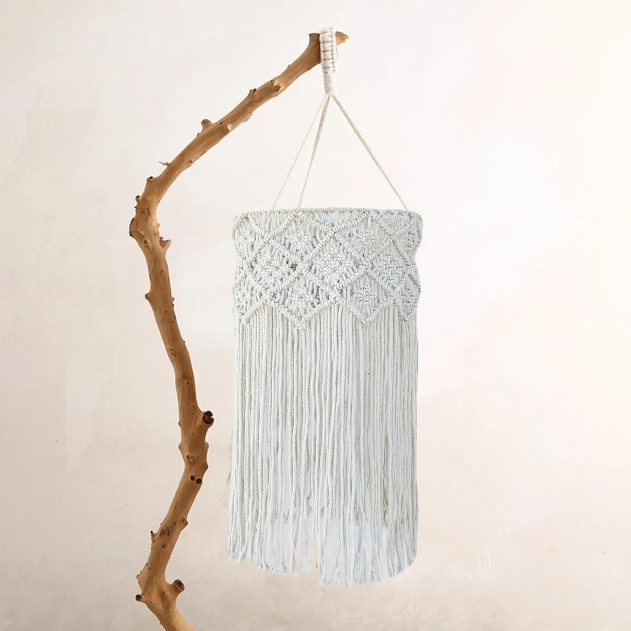 MACRAME LAMPSHADE