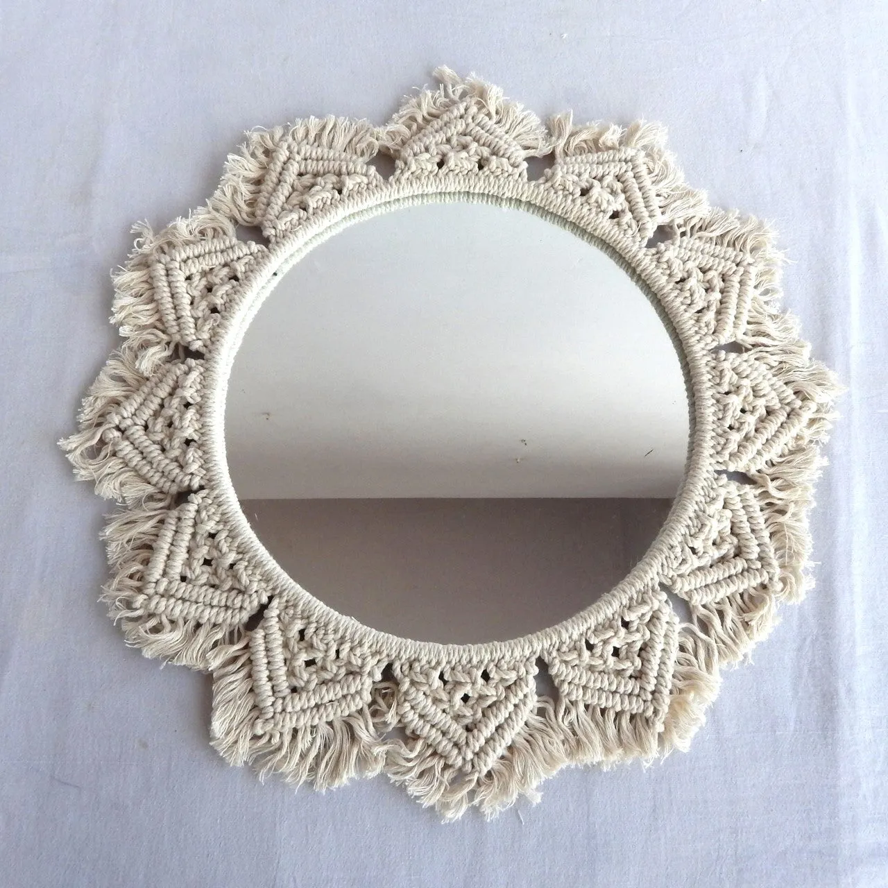 Macrame Wall Mirror
