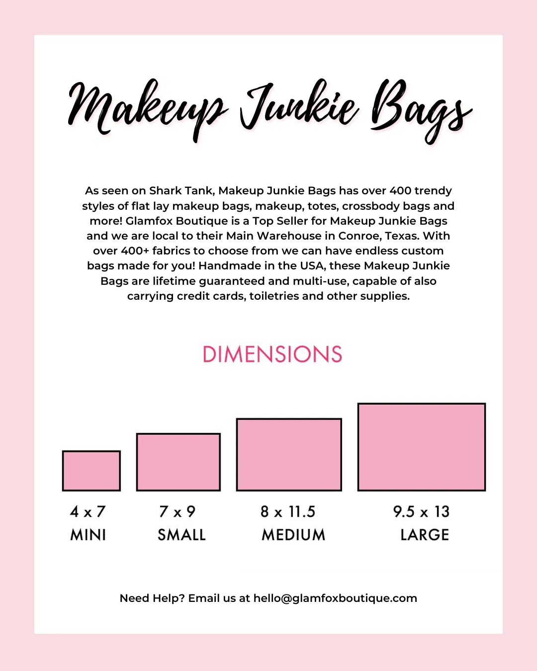 Makeup Junkie Bags - Lola Grey [Ready to Ship]