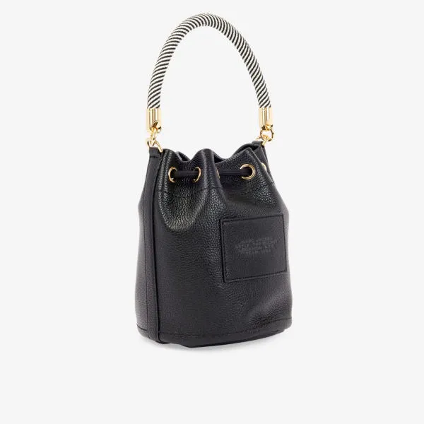 Marc Jacobs leather bucket bag, black