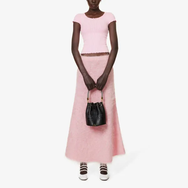 Marc Jacobs leather bucket bag, black