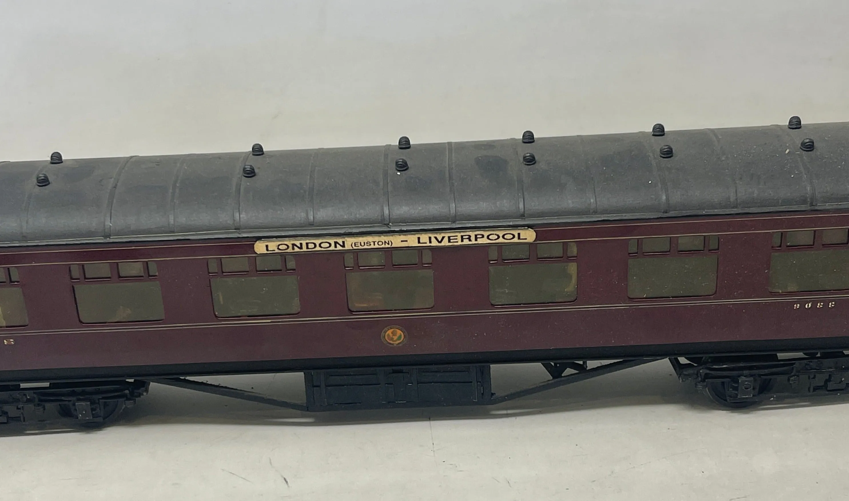 O Gauge LMS Maroon Stanier 3rd Coach