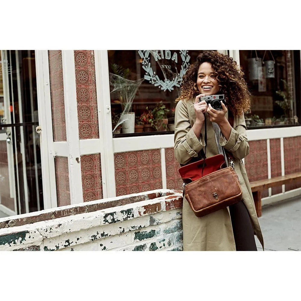 ONA Bowery Leica - Italian Leather (Antique Cognac)