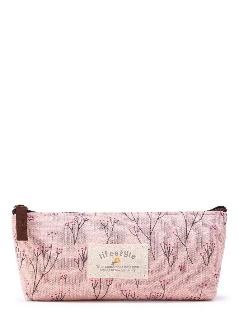 Plant Print Accessory Case