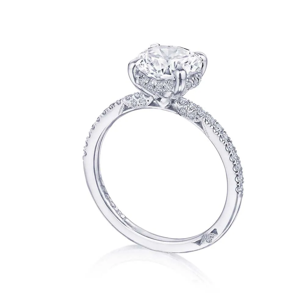 Platinum Simply Tacori Diamond Engagement Ring