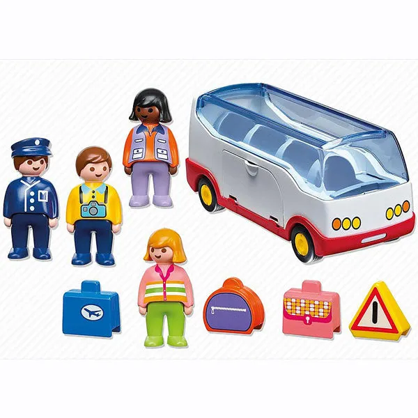 Playmobil 123 Airport Shuttle Bus (18mo )