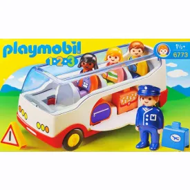 Playmobil 123 Airport Shuttle Bus (18mo )