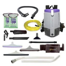 ProTeam 107474 Super Coach Pro 6 HEPA Backpack Vacuum w/ OS1 Kit