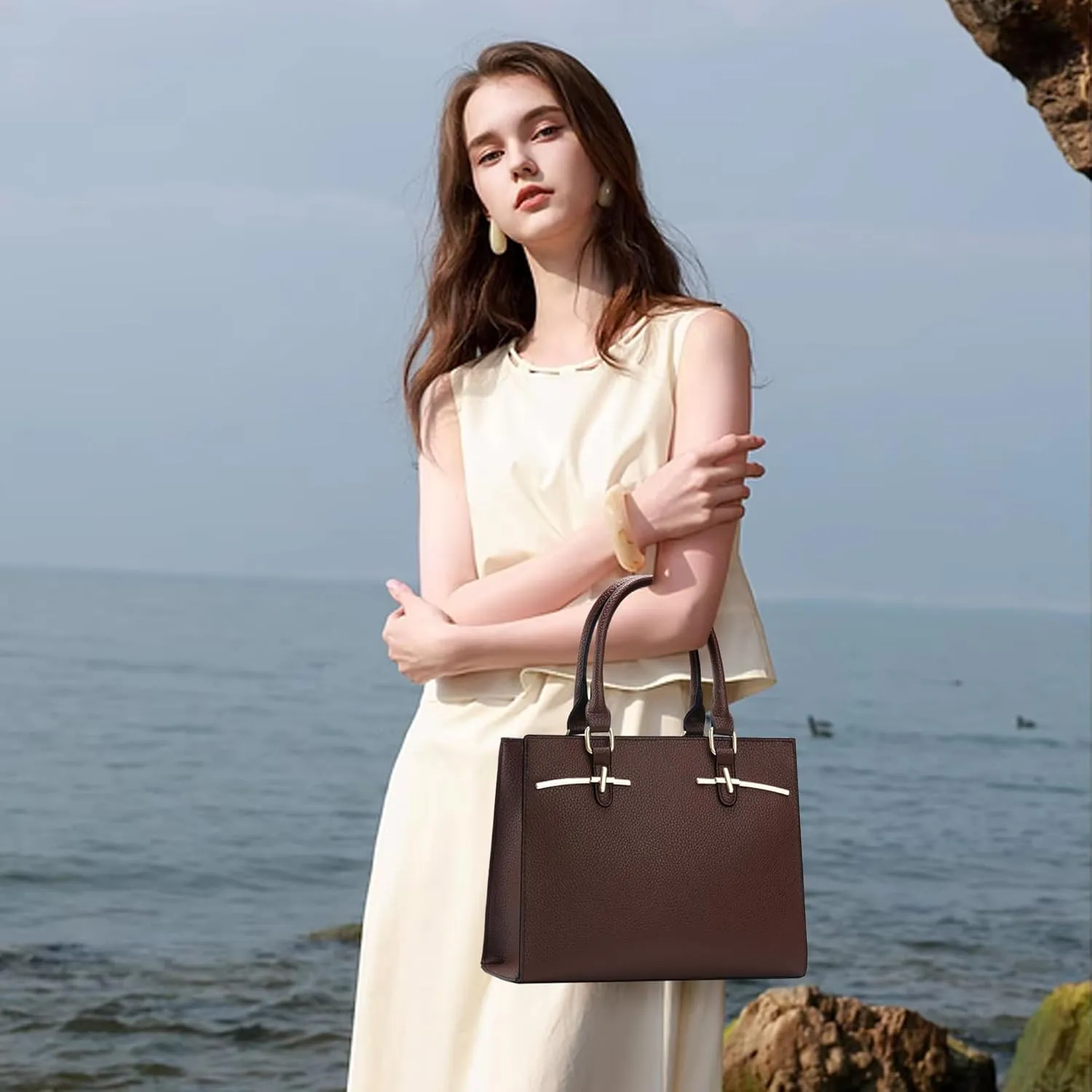 Purses for Women Crossbody Handbags Bags for Womens Shoulder Purse PU Leather Satchel Tote Bag Top Handle