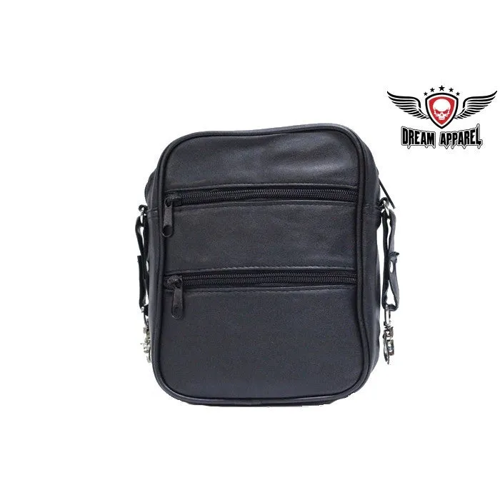 PVC Traveling Bag with Spider and Web Purse Pouch
