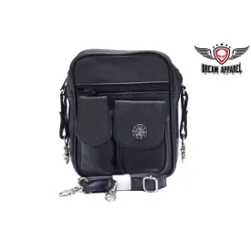 PVC Traveling Bag with Spider and Web Purse Pouch