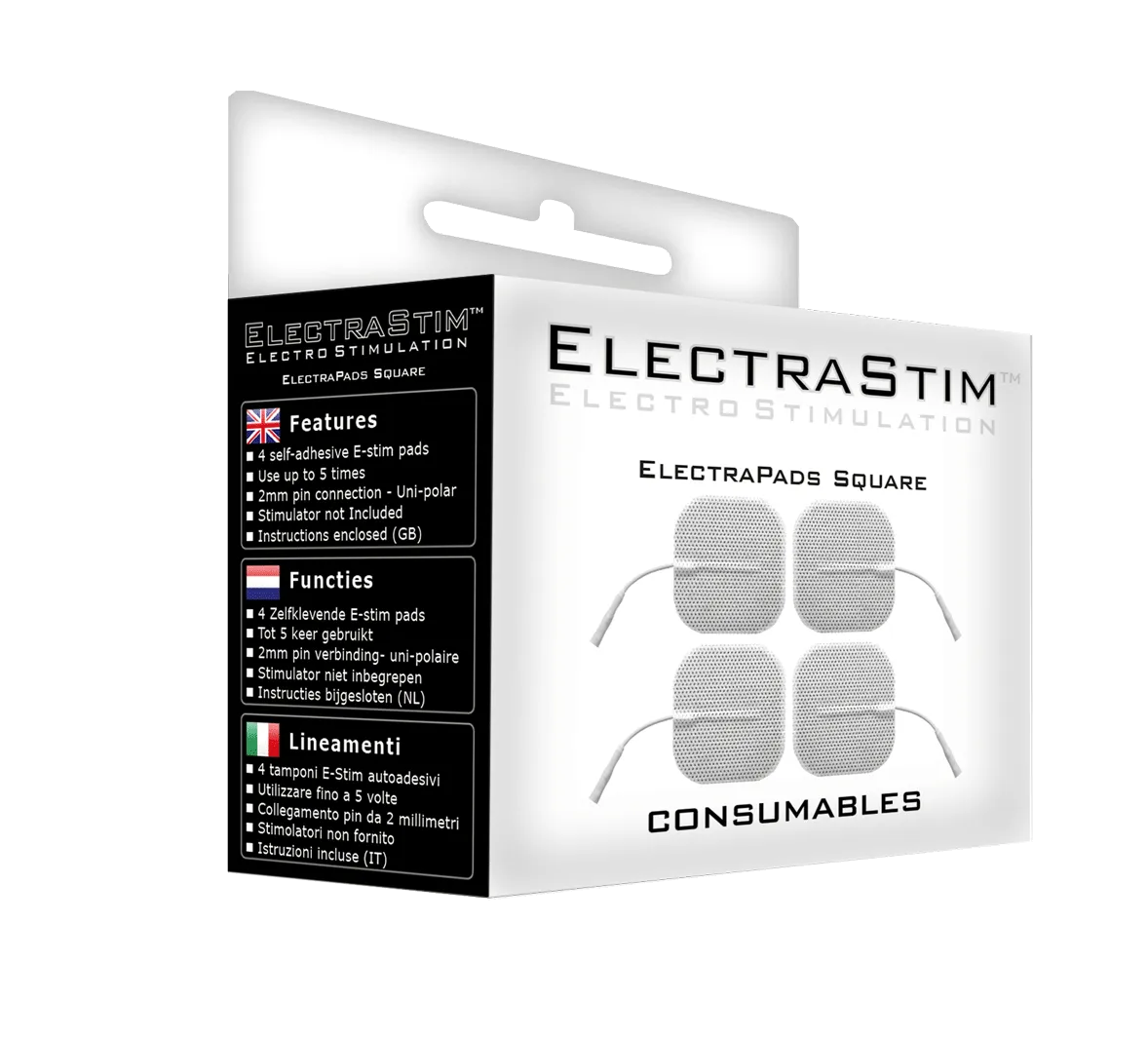 Square Self-Adhesive ElectraPads (Multi-packs available)