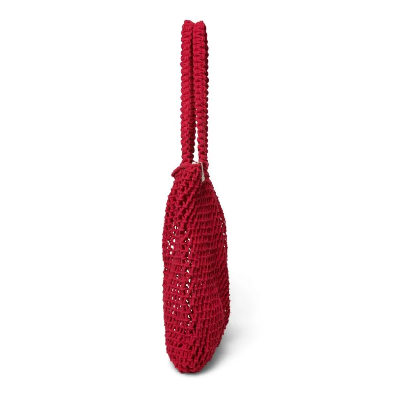 Studio Noos Mom Bag Macrame | Fuchsia