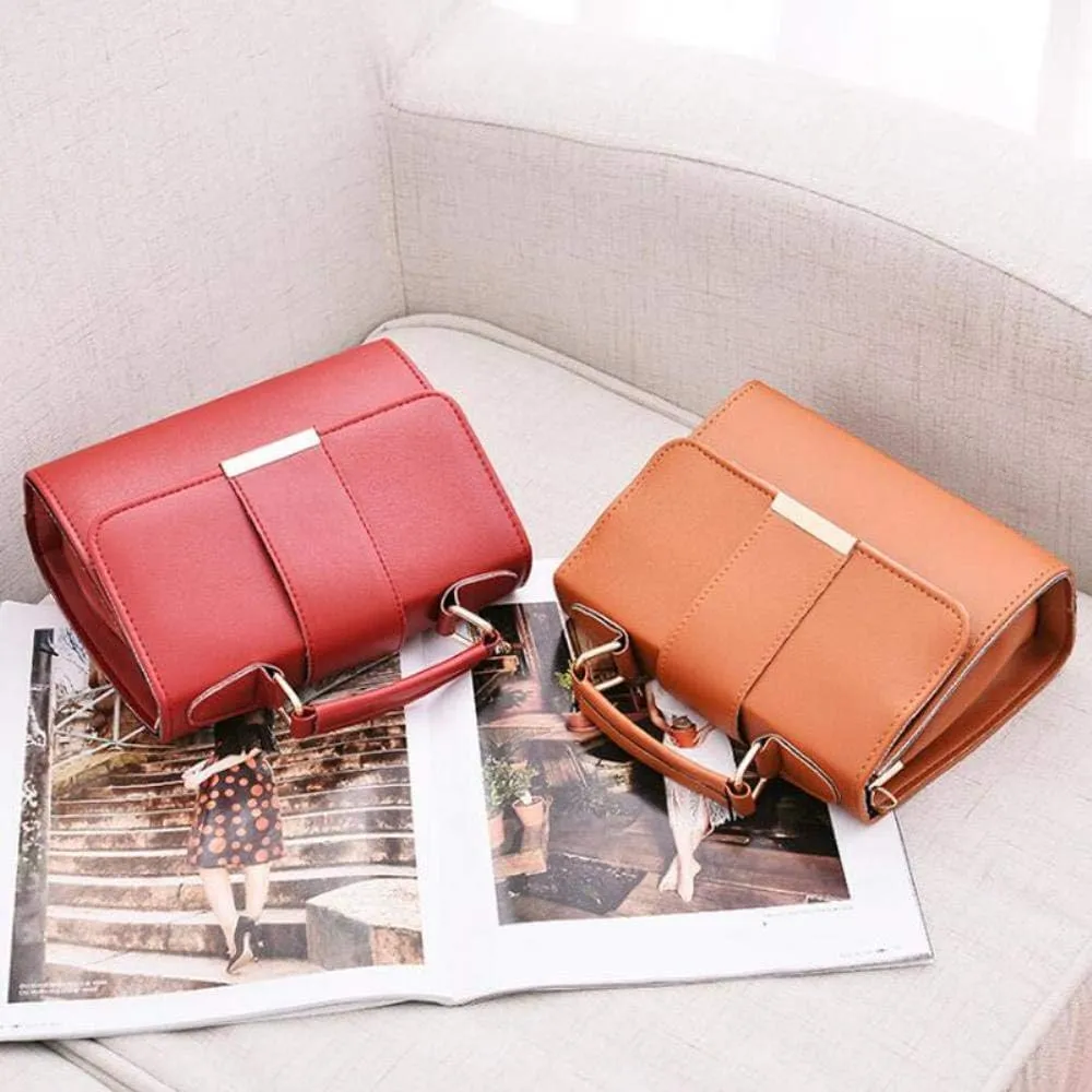 Summer Fashion Women Bag Leather Handbags PU Shoulder Bags Small Flap Crossbody Bags for Women Messenger Bags,Pink