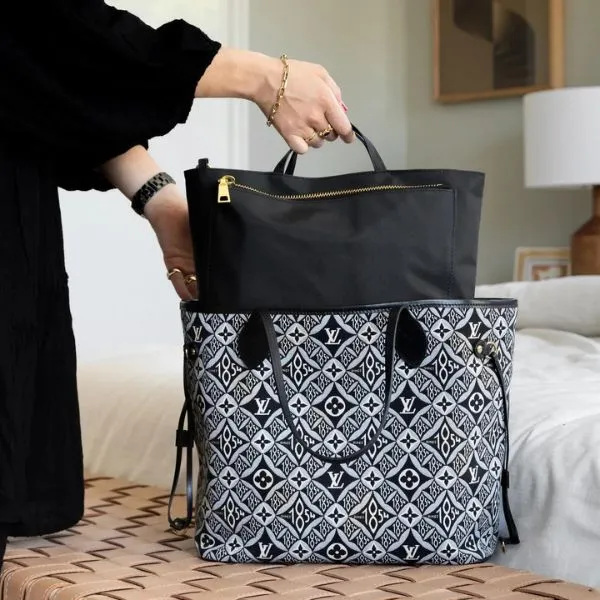 The Nappy Society Compact Baby Bag Insert - Black