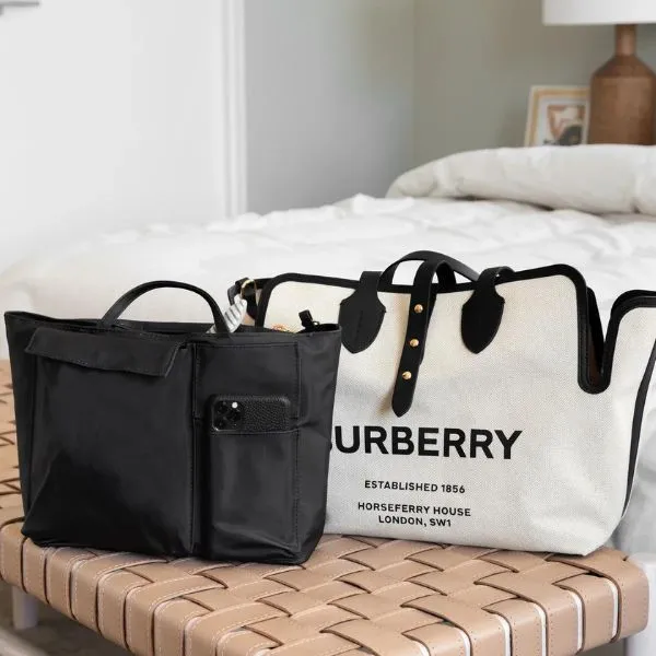 The Nappy Society Compact Baby Bag Insert - Black