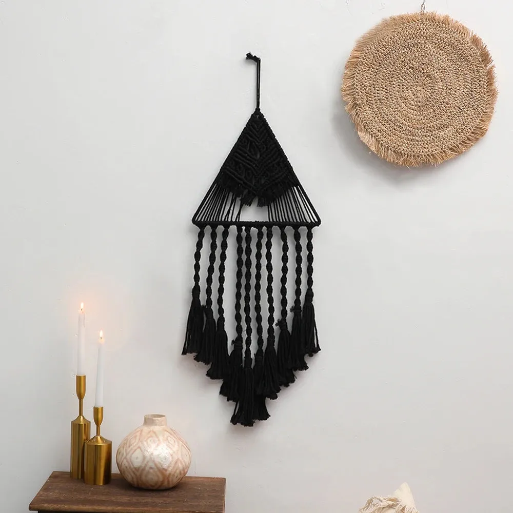 Triangle Tassel Geometric Macrame Dream Catcher