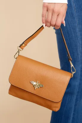 Work Smarter Tan Leather Bag