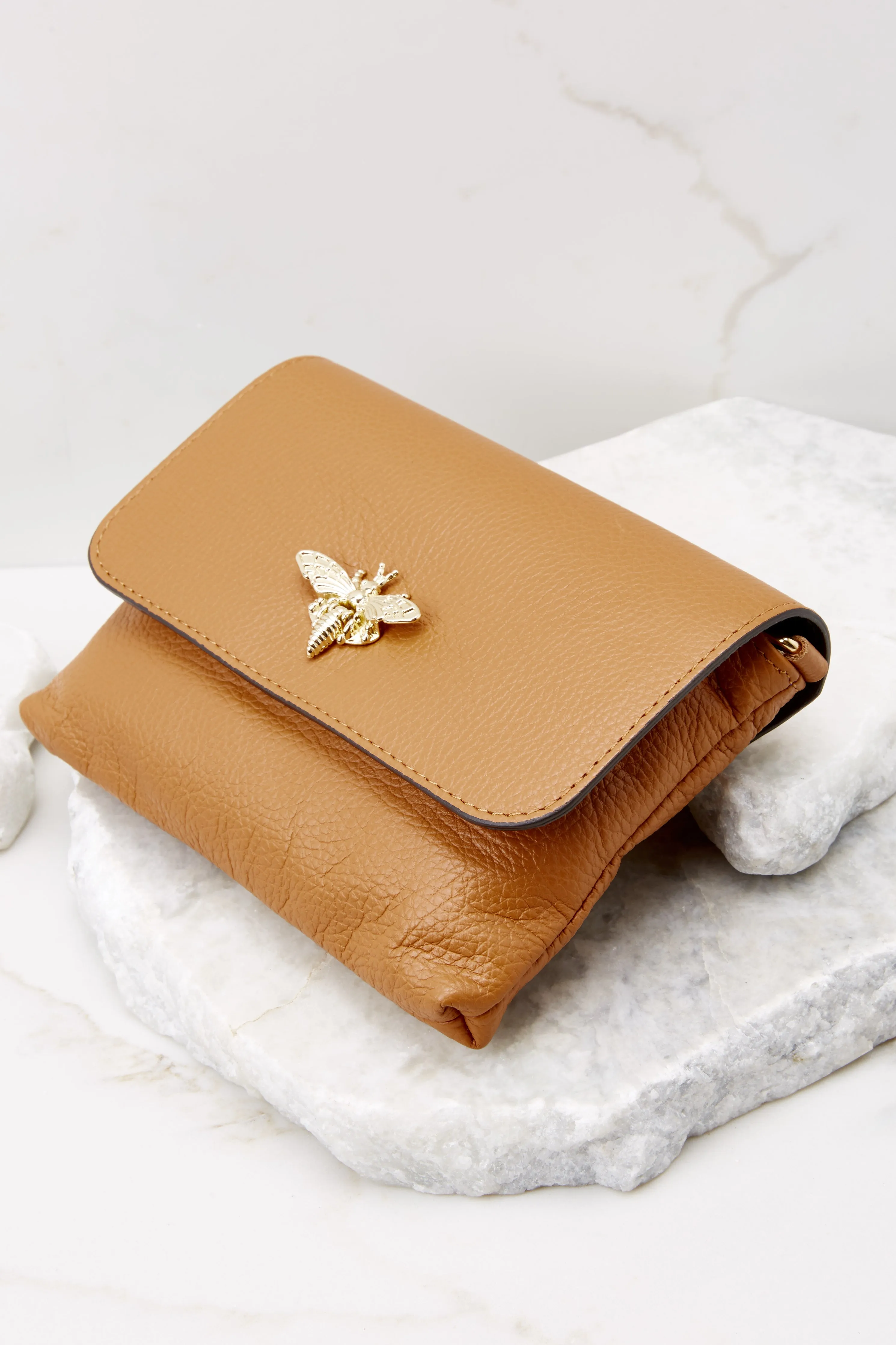 Work Smarter Tan Leather Bag